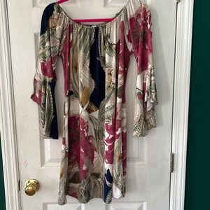 pattern floral dress